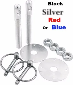 Aluminum Hood Pin Kits 1/2" Pins