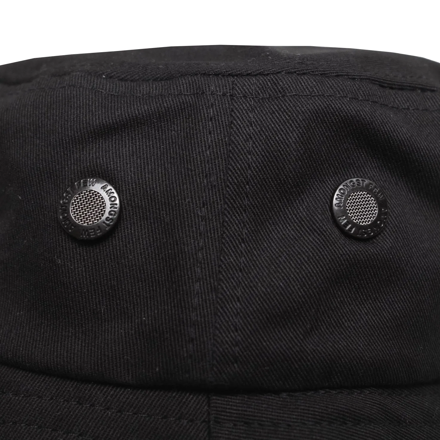 amongst few - Dual Logo Bucket Hat (Black)