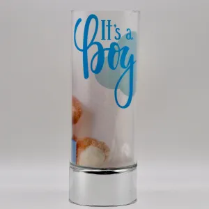 Bear It's A Boy Insert for use with Sparkle Glass ™ Accent Light