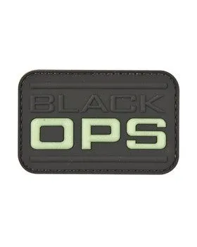 Black Ops PVC Patch Hook and Loop Velcro, Airsoft, Paintball