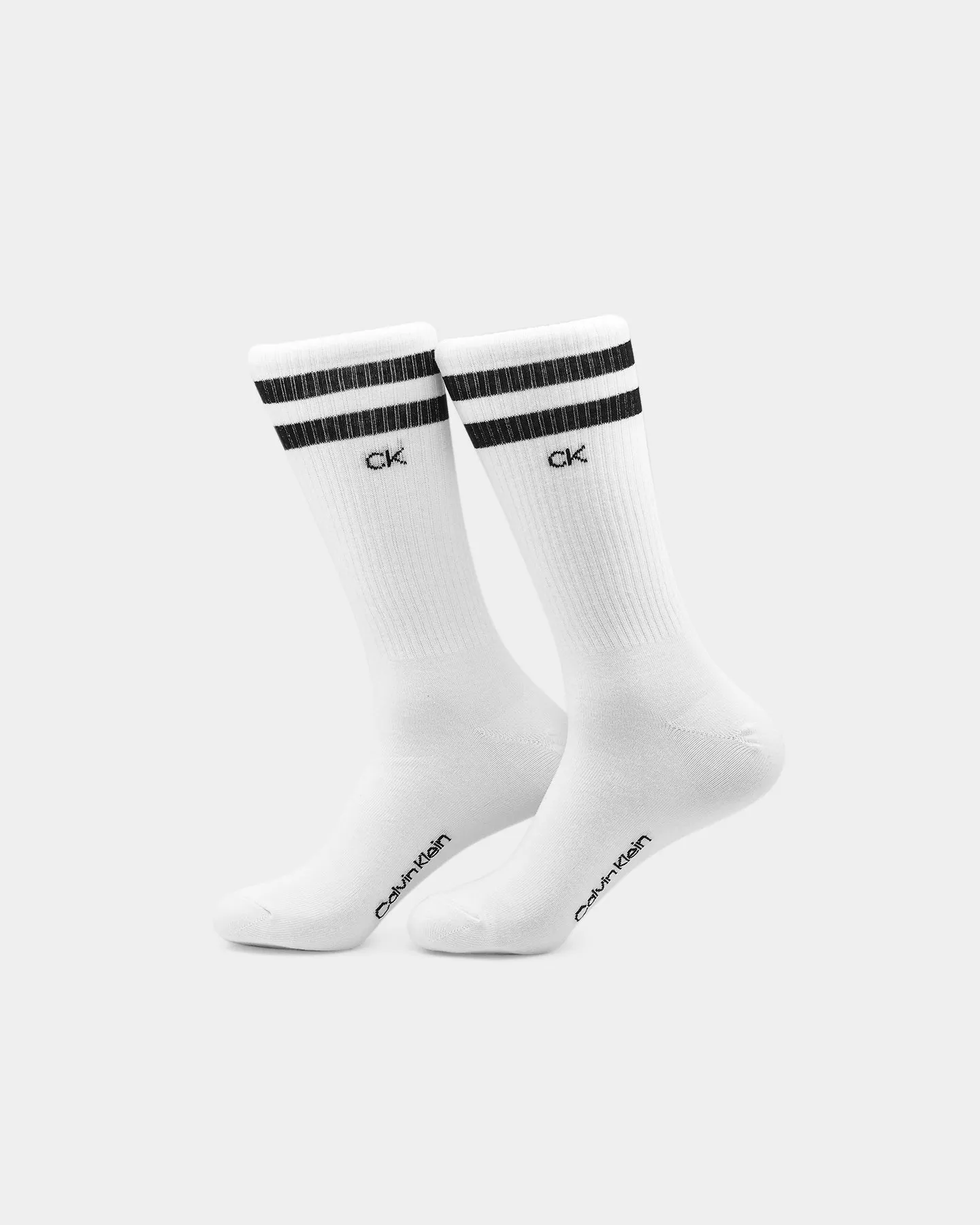 Calvin Klein Casual Crew Socks 3 Pack White/Black