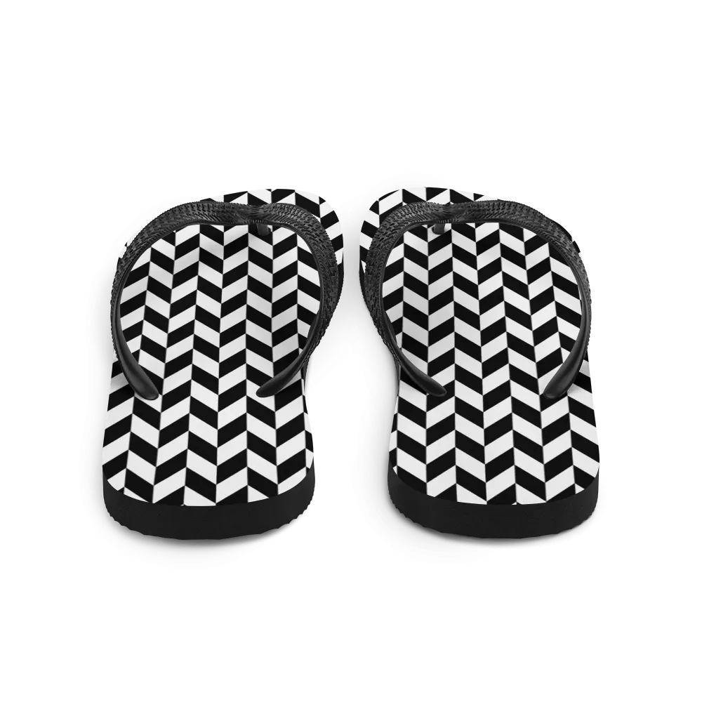Chevron Flip Pattern Flip-Flops