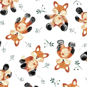 Cuddle® Prints - Foxxy Rust Digitally Printed Minky Yardage