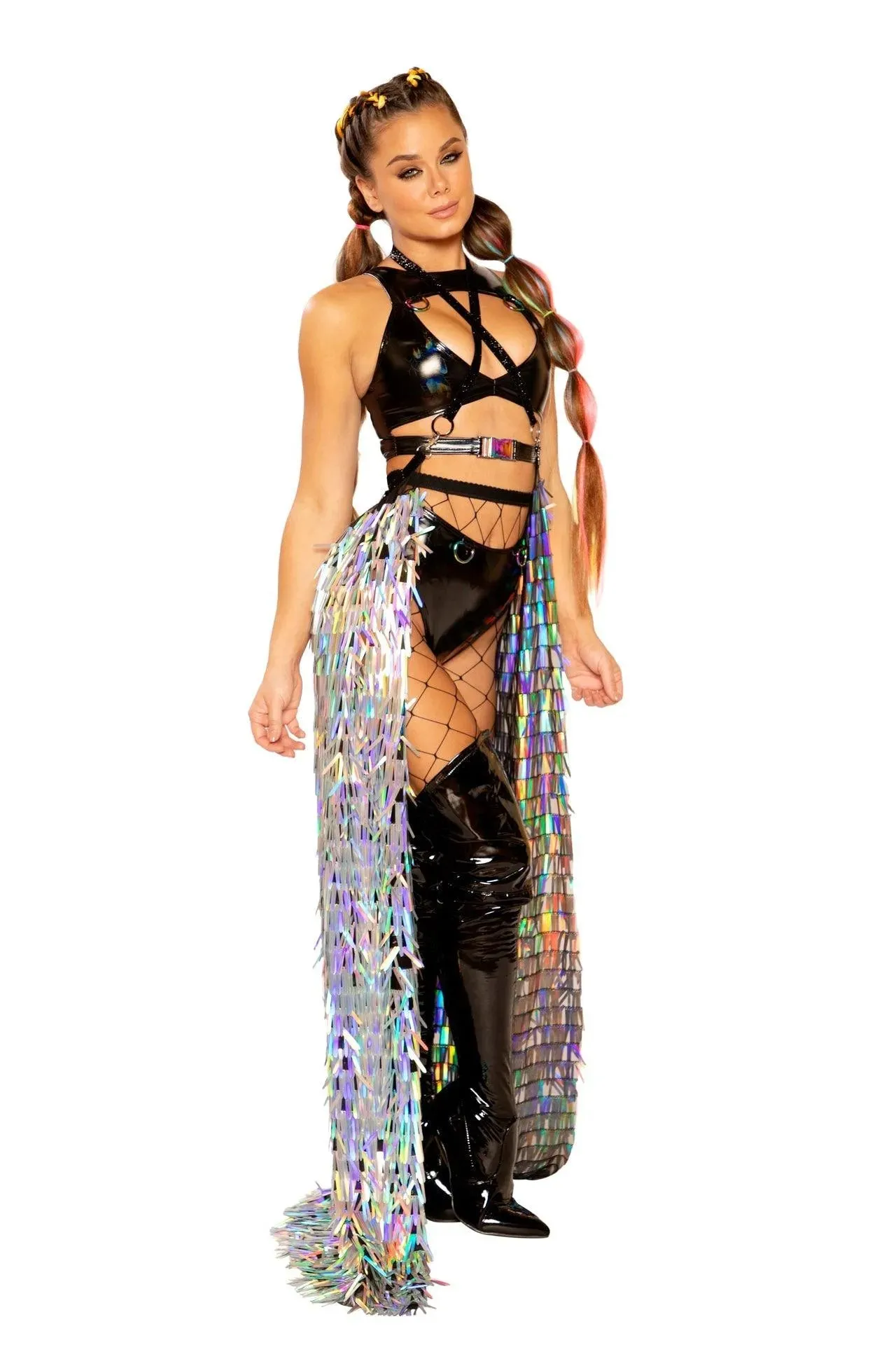 FF540 - PVC Holographic Clip Top