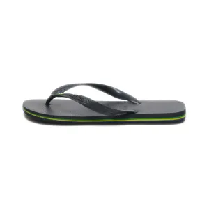 Havaianas Slippers Rubber Black Colour For Men