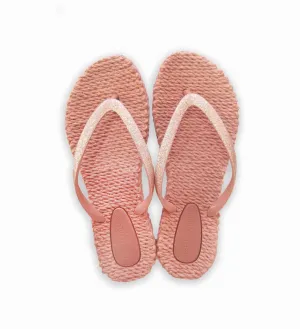 Ilse Jacobsen Flip Flops in Misty Rose