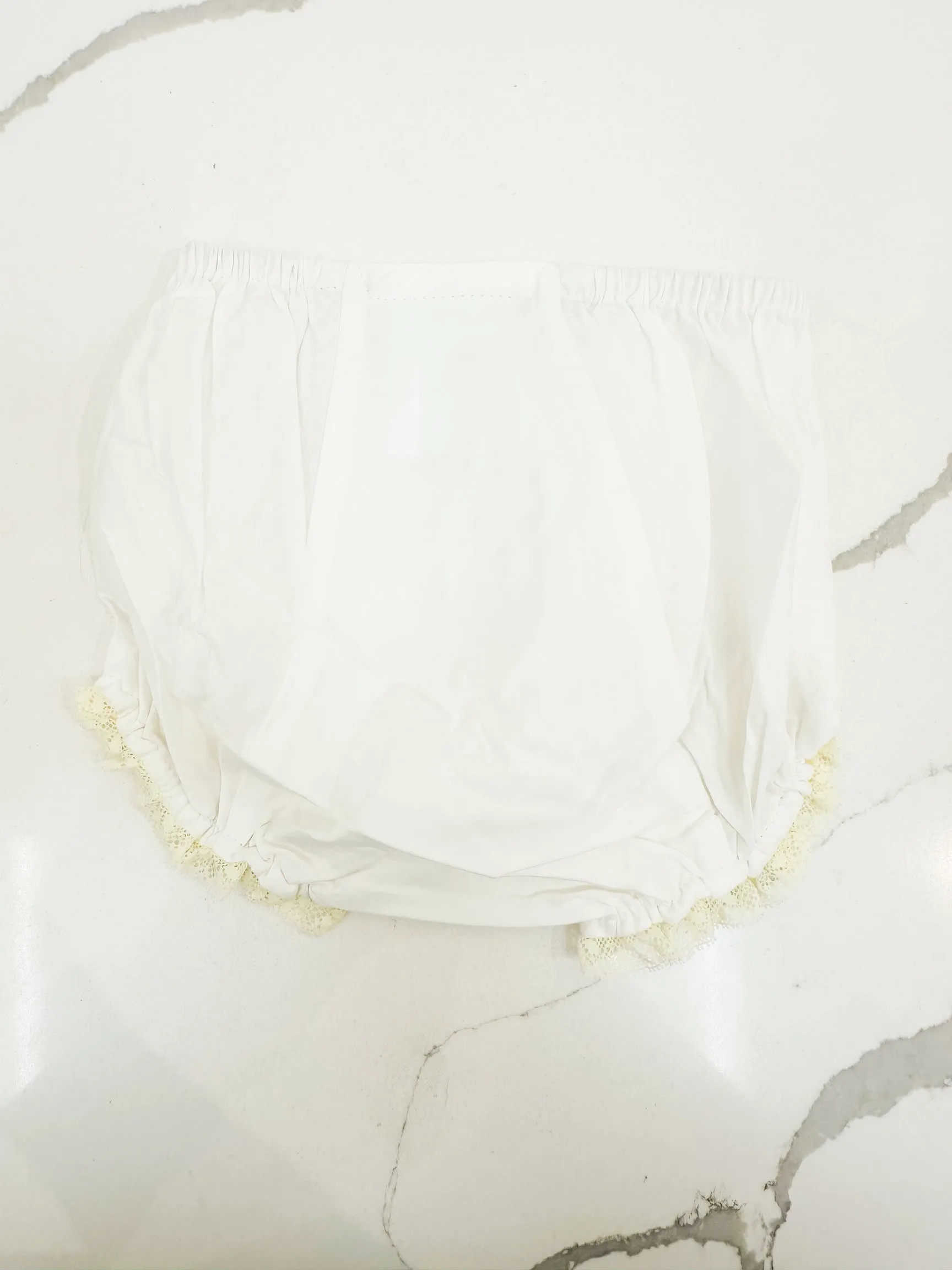 Lace Trimmed Landon Diaper Cover