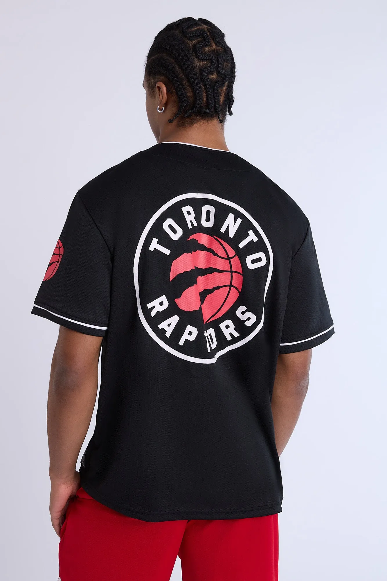 Maillot noir en maille Toronto Raptors homme