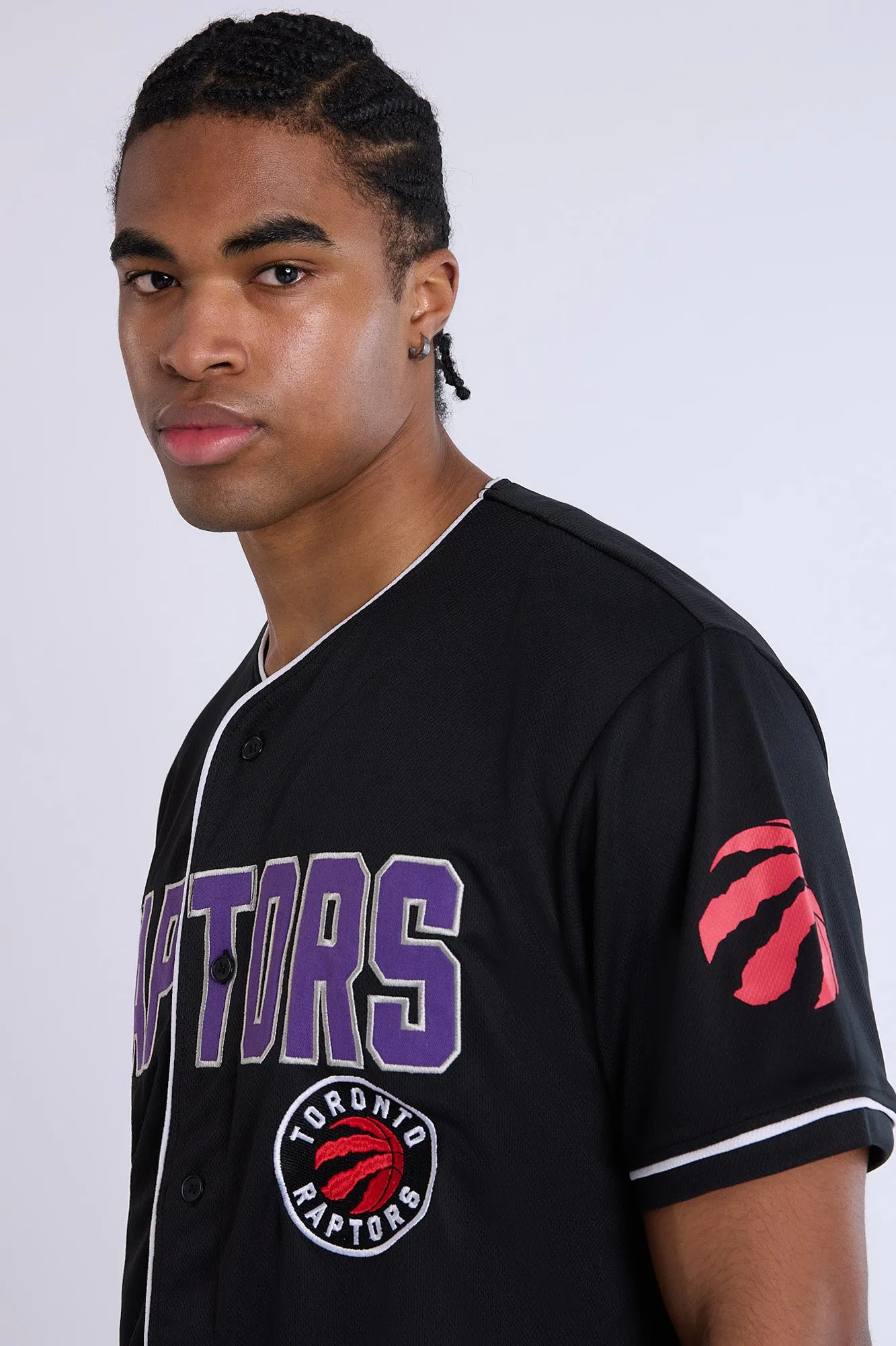 Maillot noir en maille Toronto Raptors homme