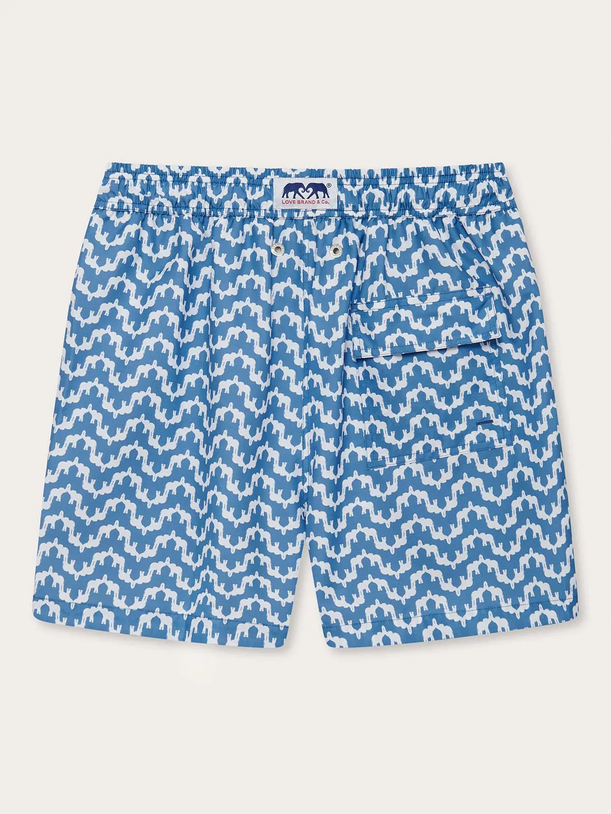 Men's Elephant Palace Blue Staniel Swim Shorts