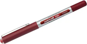 Mitsubishi Uni-ball Blister Eye Fine Roller Pen Red