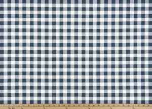 Plaid Premier Navy Fabric By Premier Prints