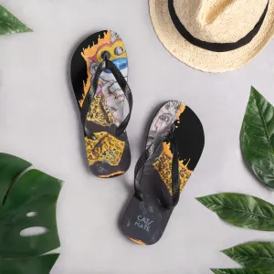 "Ren N Stimpy"Flip-Flops  "Ren Erin Gill" "D.Duffy Original"