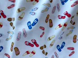 Sandals at the Beach Quilting Cotton (Made in Korea)