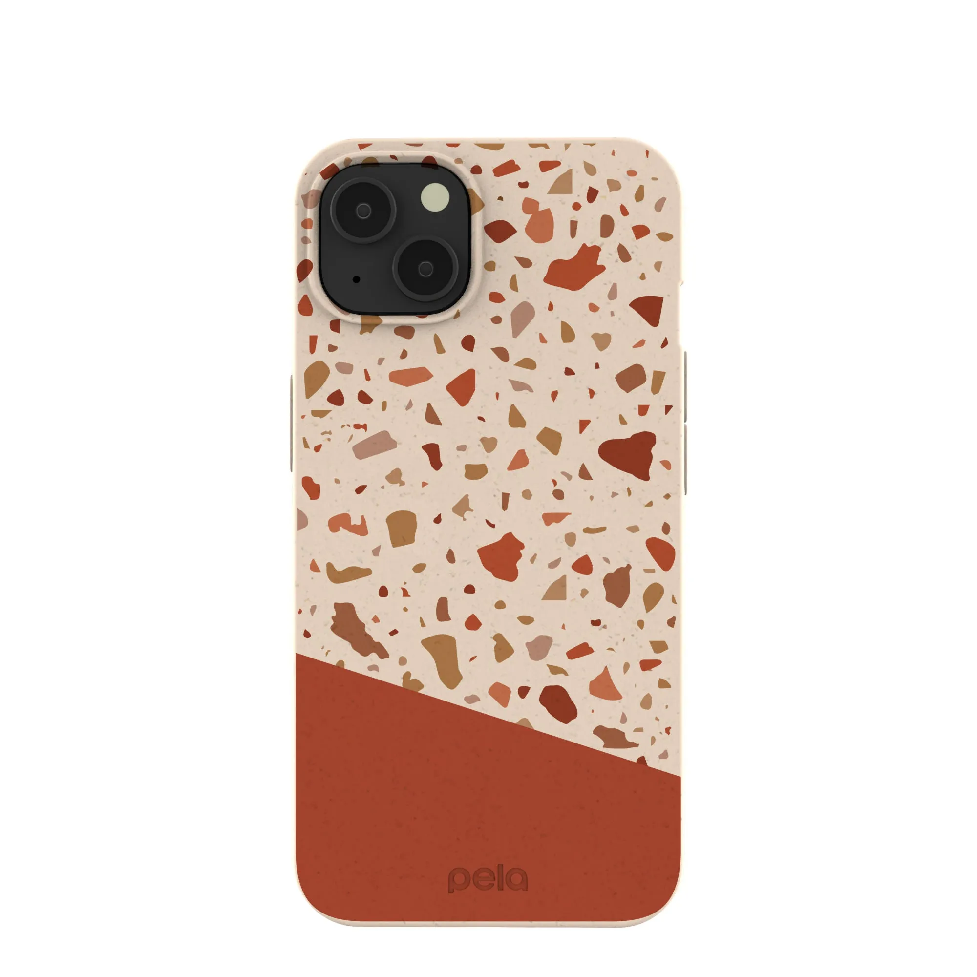 Seashell Clay Terrazzo iPhone 13 Case