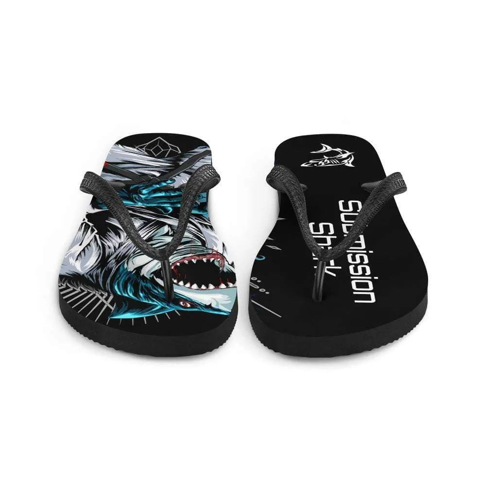 Shark Frenzy ~ Flip-Flops