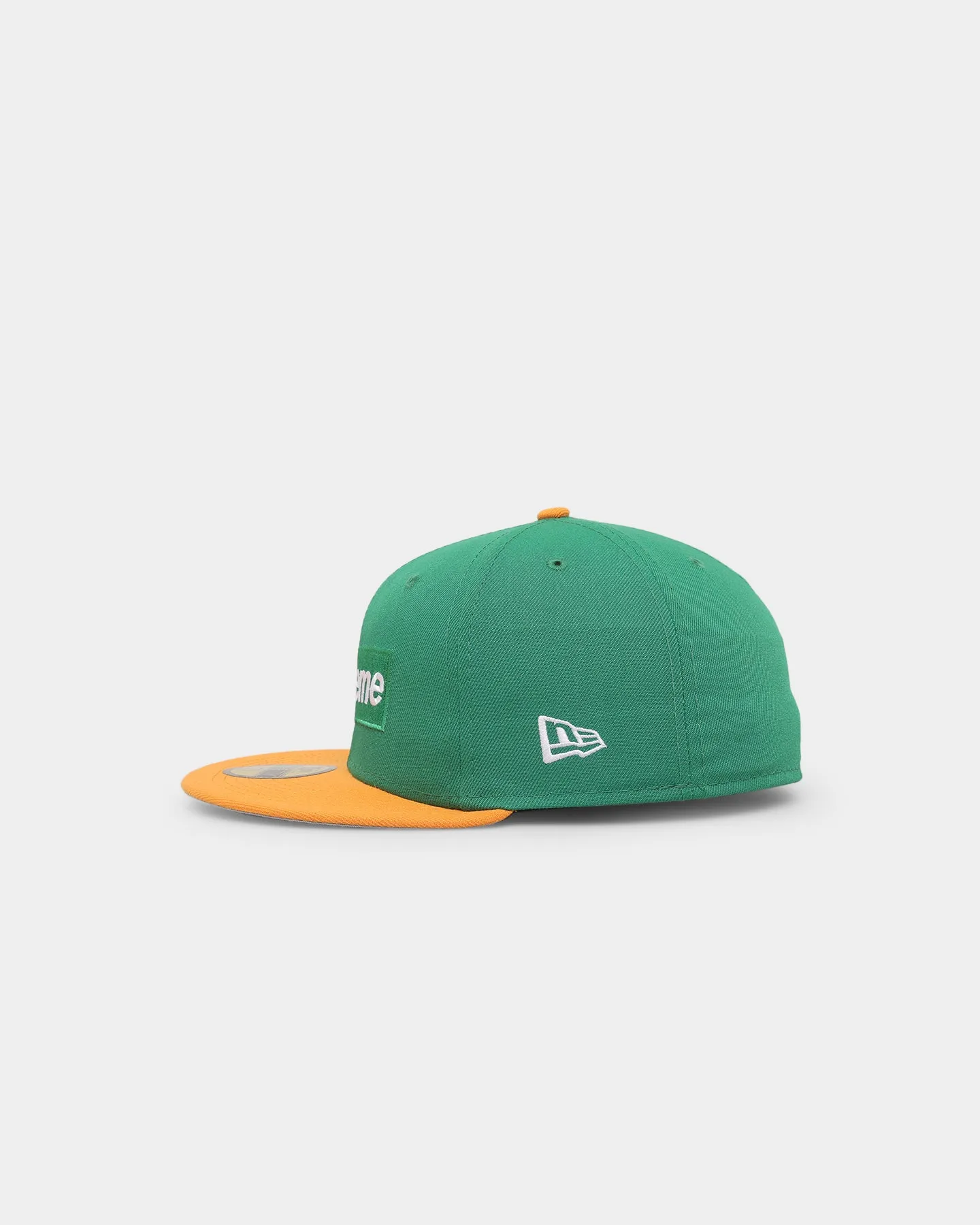 Supreme X New Era Spring Training 2-Tone Box Logo Fitted Green