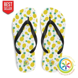 Sweet Pineapple Flip-Flops