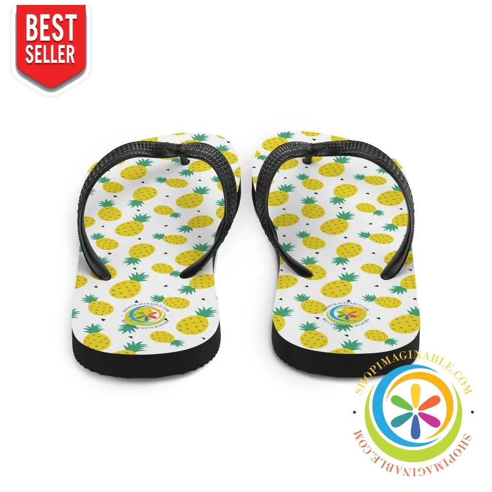 Sweet Pineapple Flip-Flops