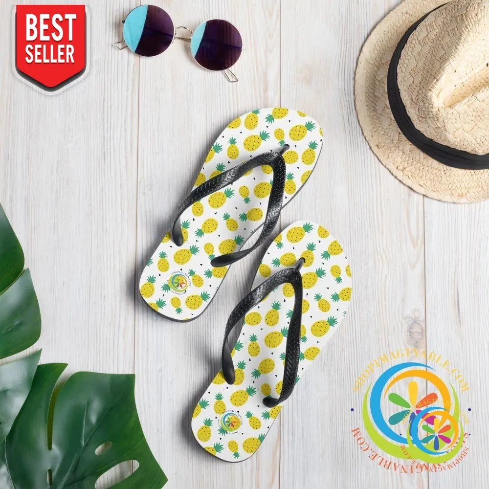 Sweet Pineapple Flip-Flops