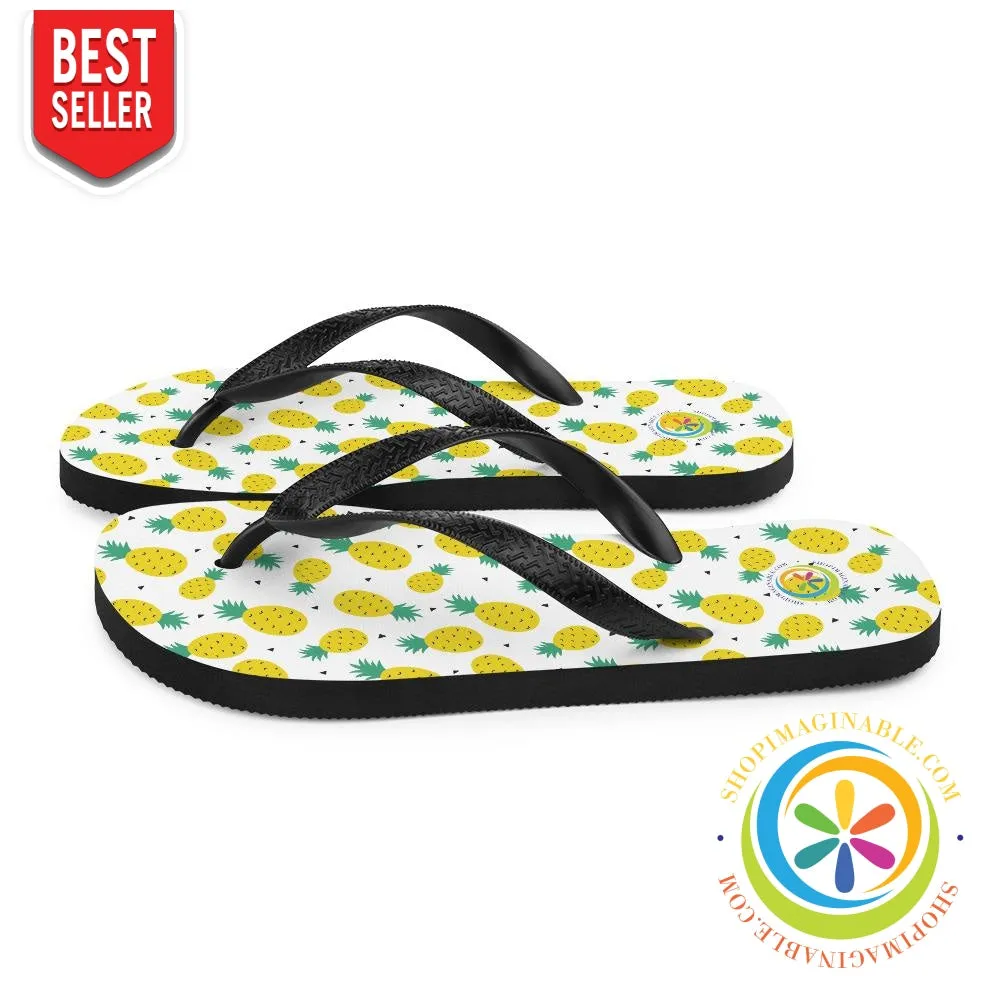 Sweet Pineapple Flip-Flops