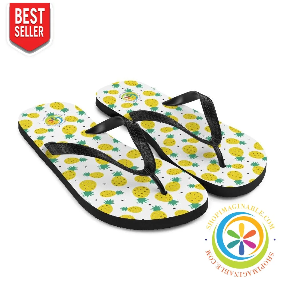 Sweet Pineapple Flip-Flops