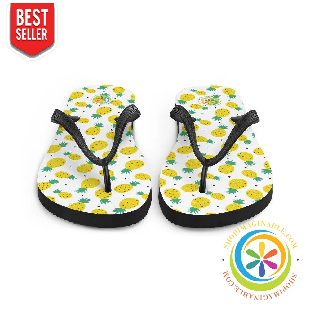 Sweet Pineapple Flip-Flops