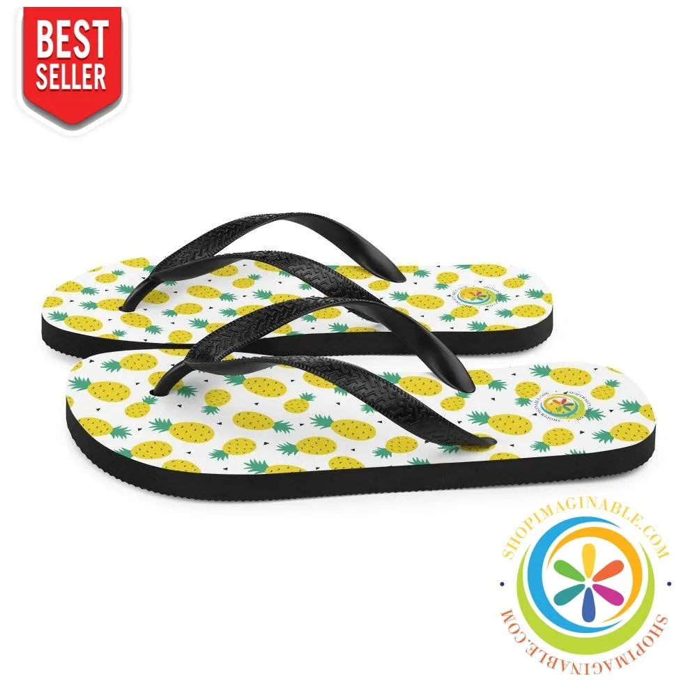 Sweet Pineapple Flip-Flops