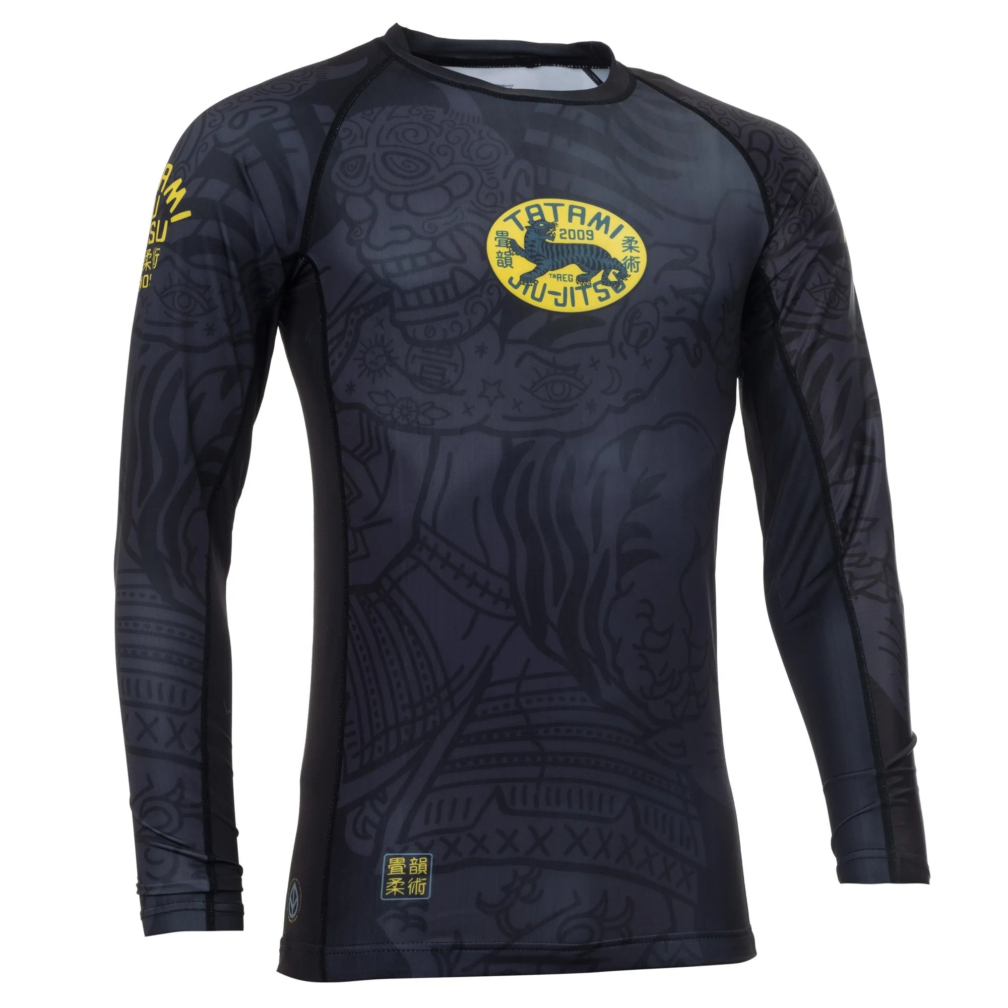 Tatami "Takedown Tiger" Long Sleeve Rash Guard