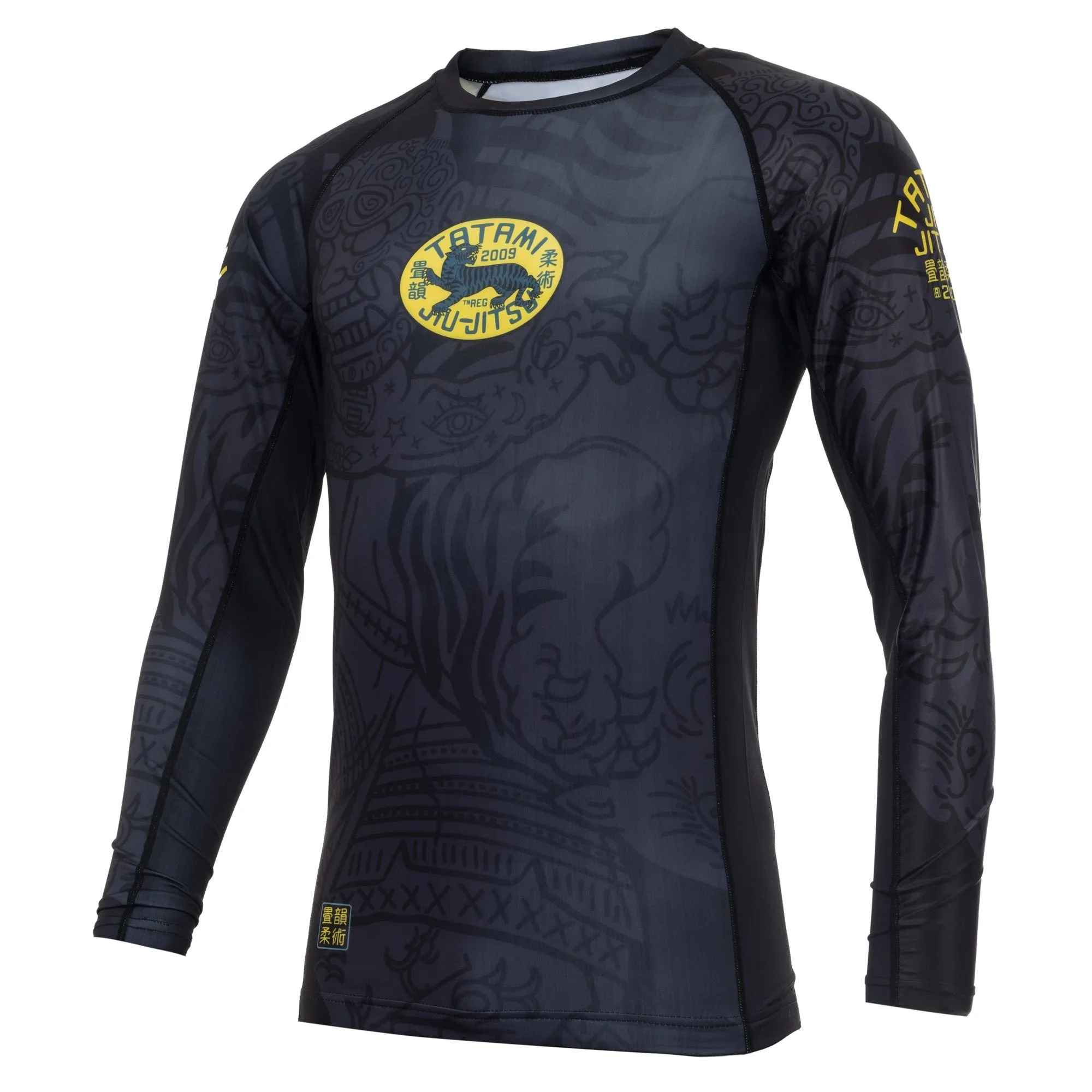 Tatami "Takedown Tiger" Long Sleeve Rash Guard