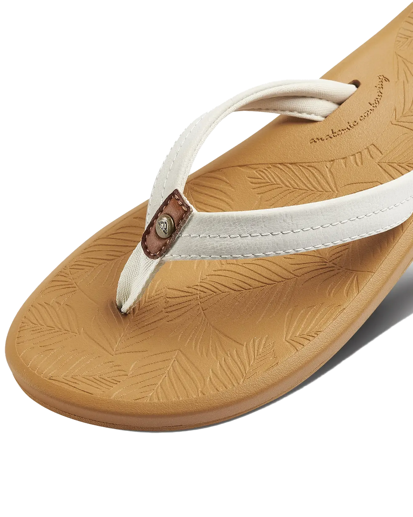 Tides Flip Flops in White