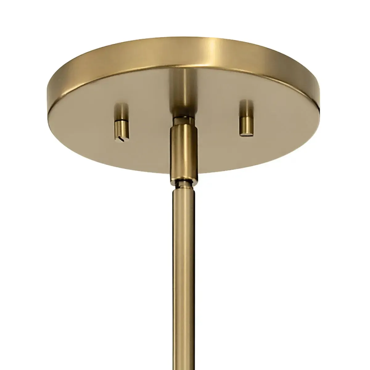 Tolani 34" 6-Light Chandelier, Brushed Natural Brass Finish