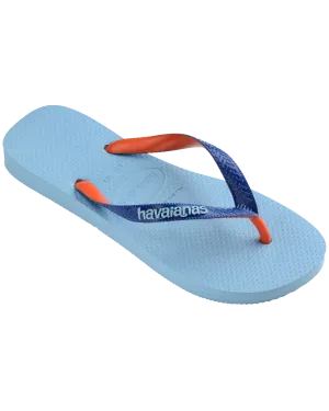 Top Mix Flip Flops in Lavender Blue