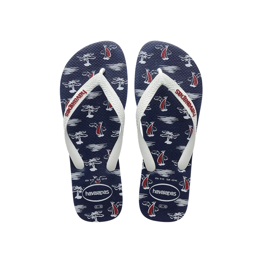 Top Nautical Flip Flops
