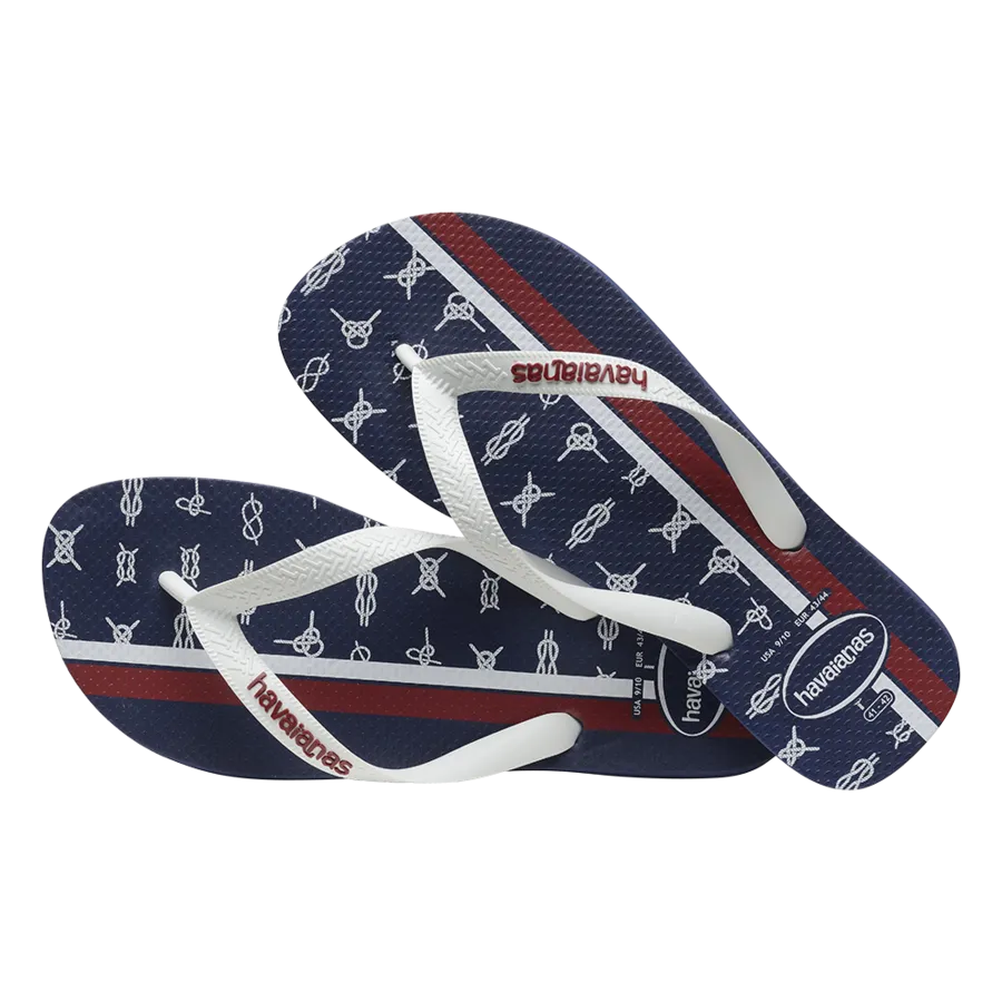 Top Nautical Flip Flops