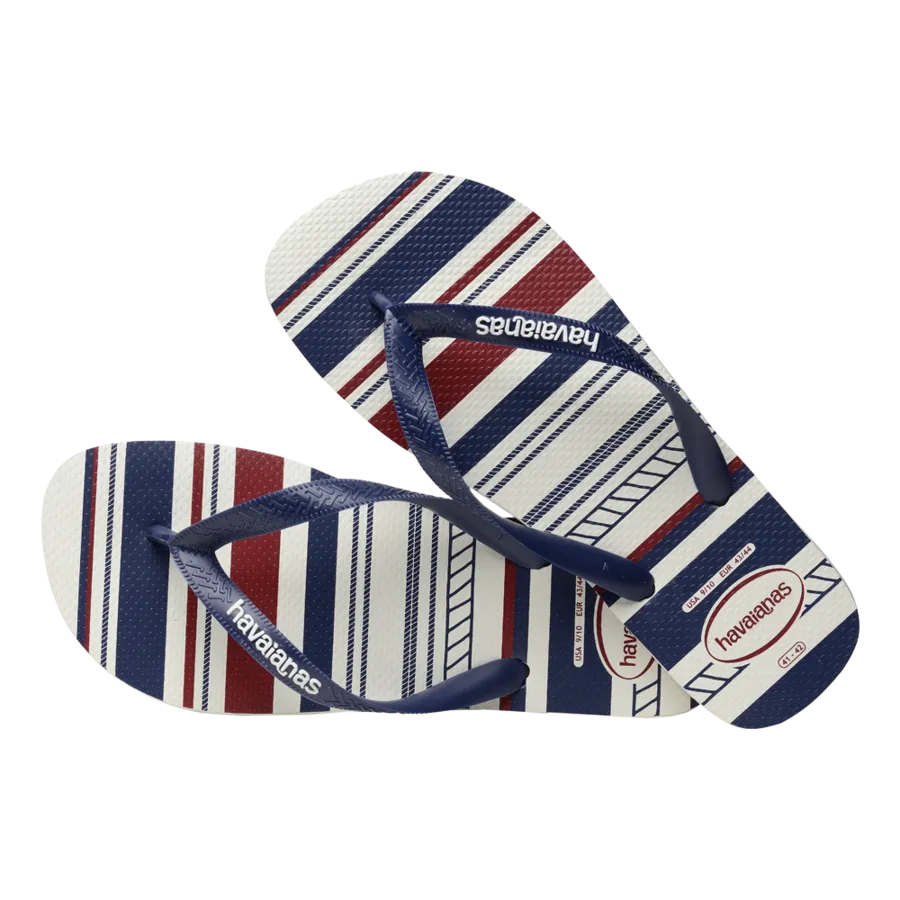Top Nautical Flip Flops