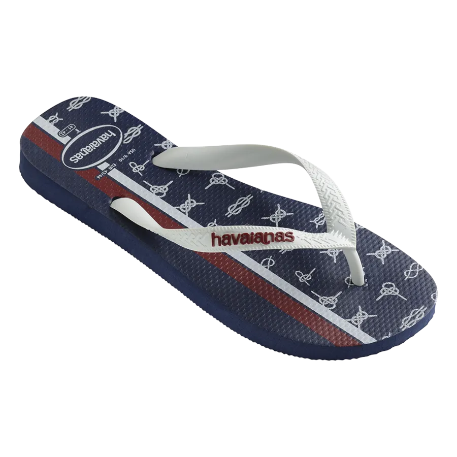 Top Nautical Flip Flops