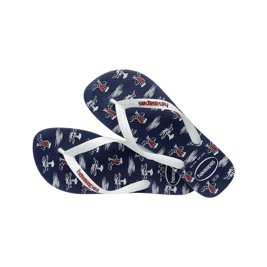 Top Nautical Flip Flops