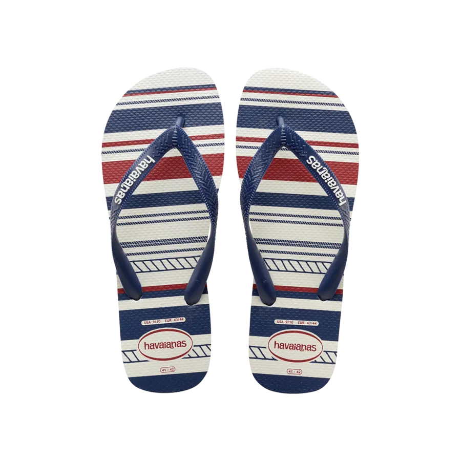 Top Nautical Flip Flops