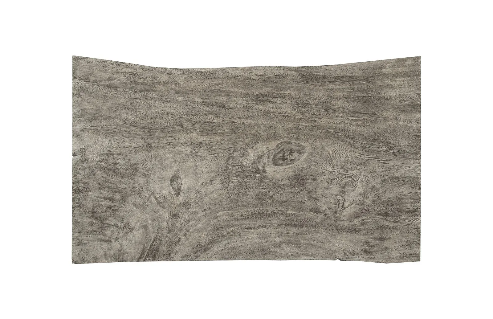 Waterfall Desk Gray Stone, Acrylic Leg