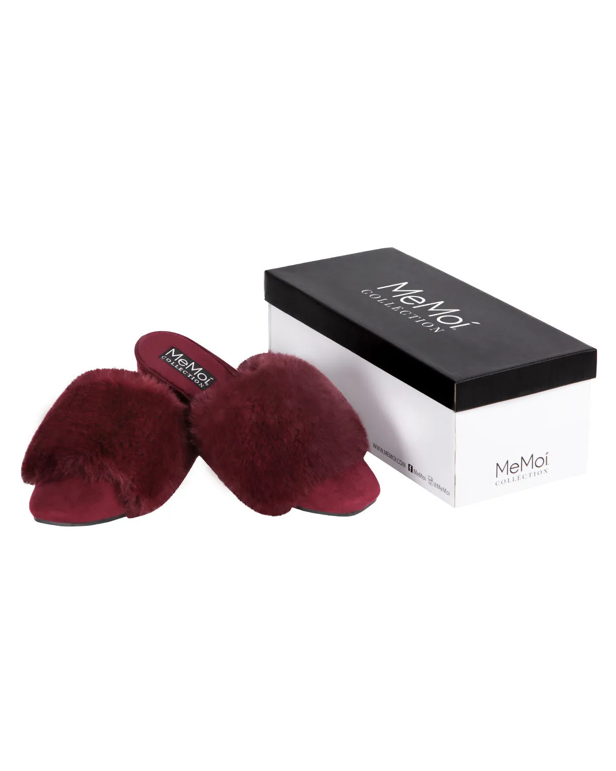 Women's The Iris Wedge Plush Faux-Fur Plush Slippers