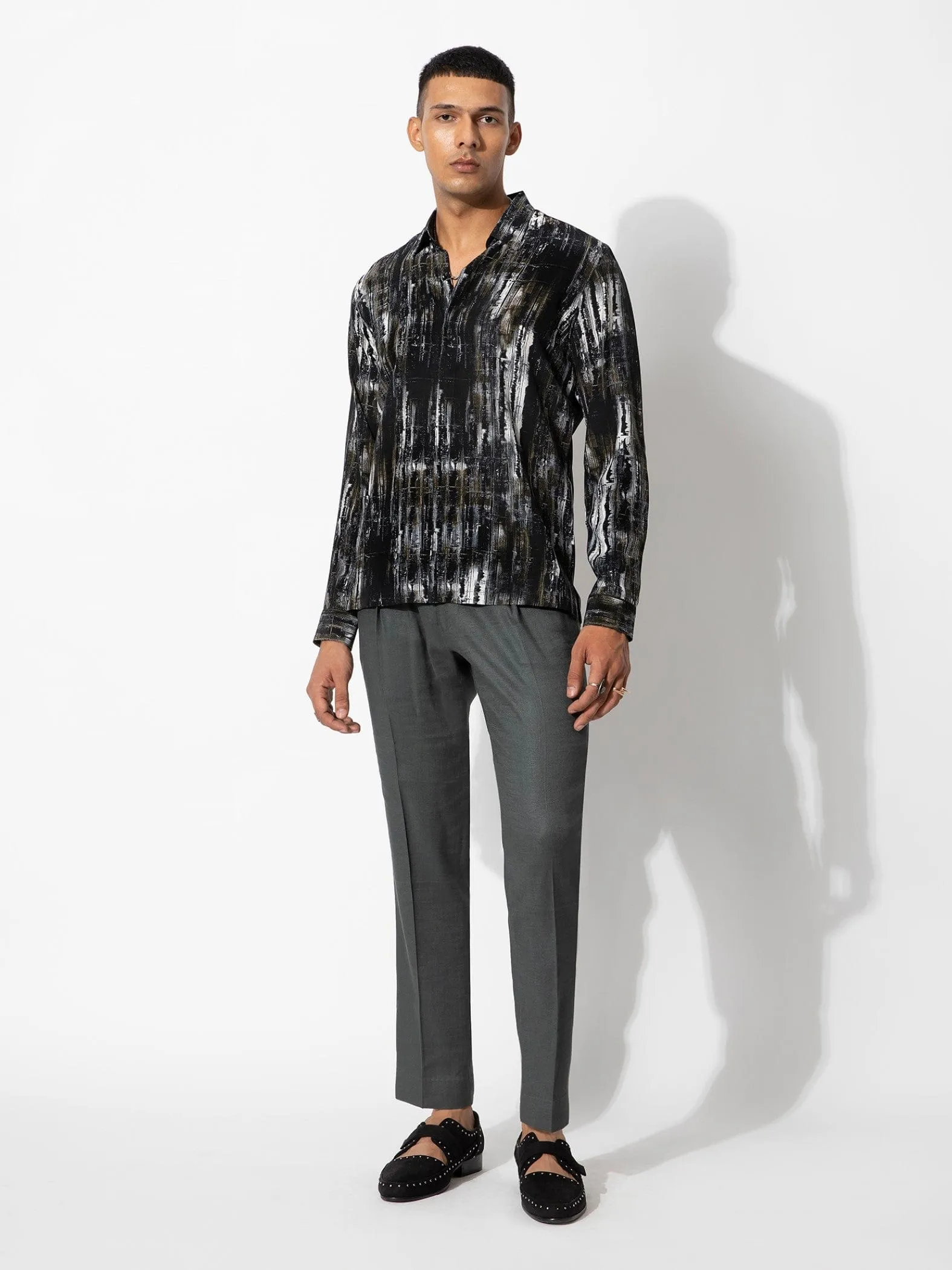 Woods Vertical Glitch Shirt