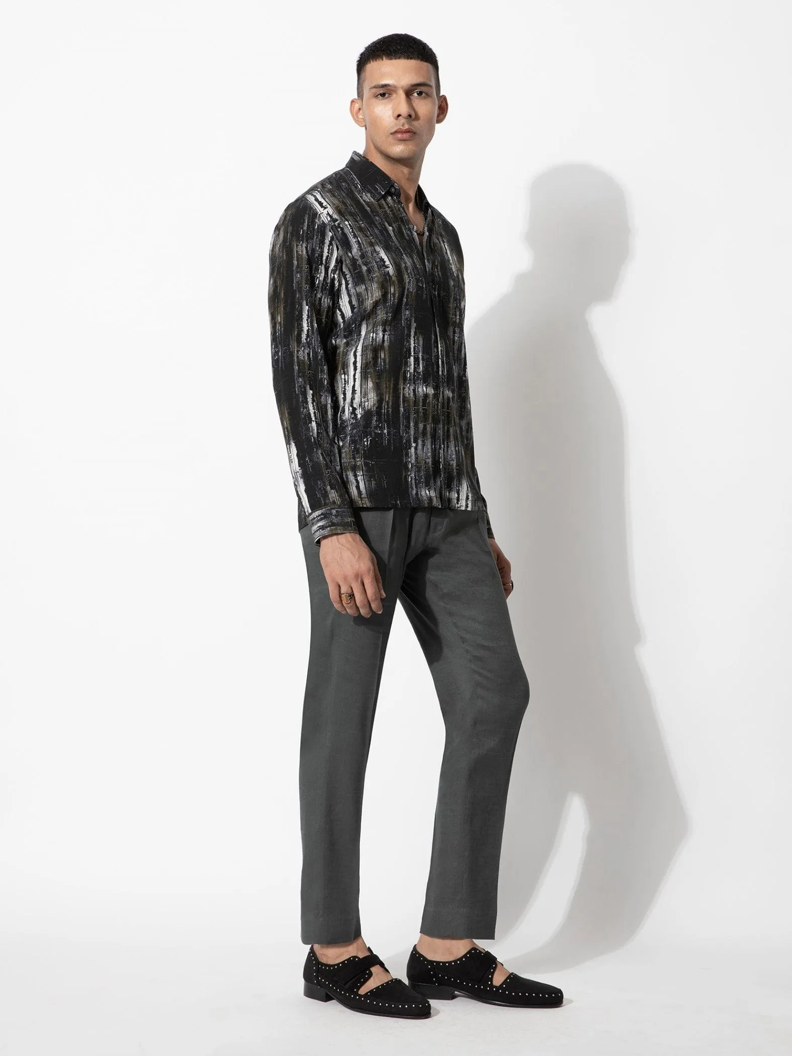 Woods Vertical Glitch Shirt